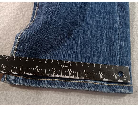 BKE Gabey High Rise Tailored Bootcut Jeans Size 26 × 31.5 Curvy Fit Denim - Picture 3 of 8